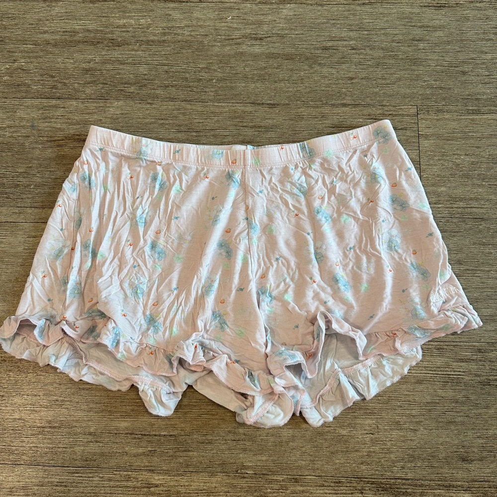 Djerf Avenue Ruffle Pj Shorts